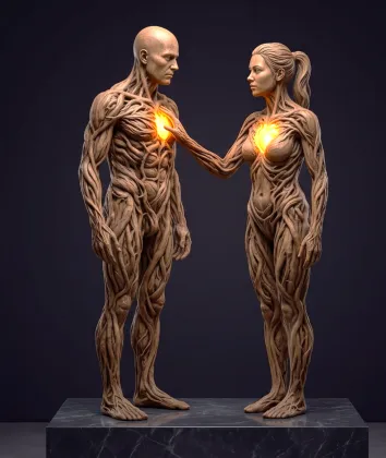 A Touch of Love Sculpture Concept Thumbnail